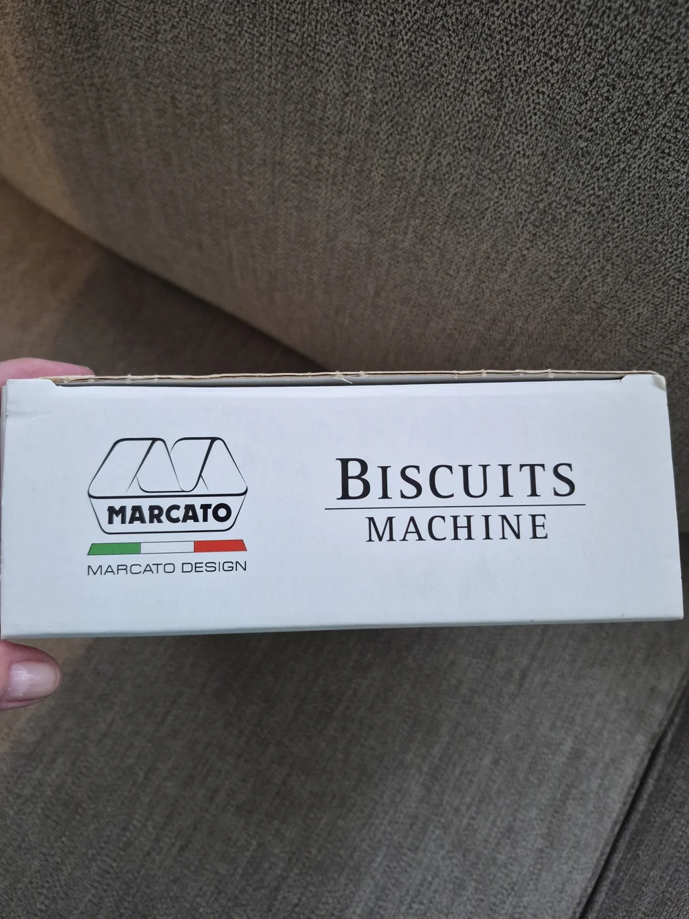 NEW IN PACKAGE Stainless Steel Biscuit Press - Silver